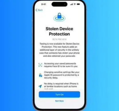 莎车苹果授权维修店分享被盗设备保护功能开启方法 