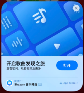 莎车苹果14维修站分享iPhone14音乐识别功能使用方法 