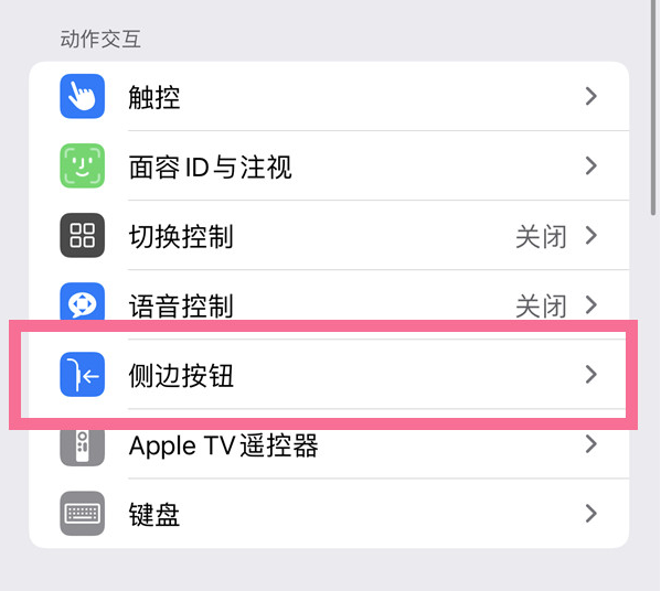 莎车苹果14维修店分享iPhone14 Plus侧键双击下载功能关闭方法 