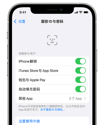 莎车苹果手机维修分享升级iOS 16 后 Face ID不可用怎么办 