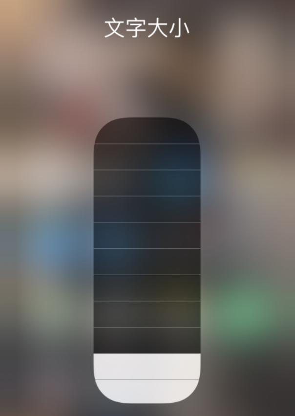 莎车苹果手机维修分享小技巧：在 iPhone 控制中心快速调节字体大小 