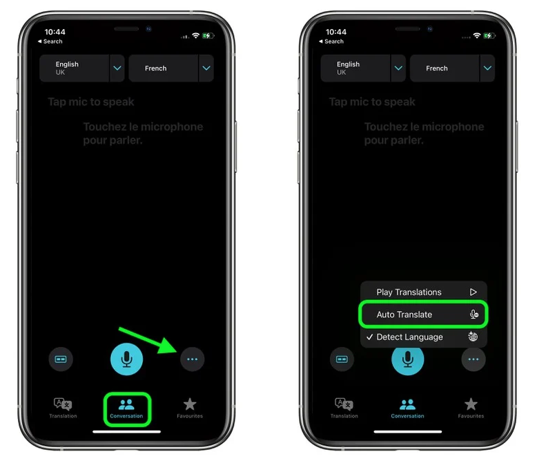 莎车苹果手机维修分享iOS 15 “翻译” App 新改进 