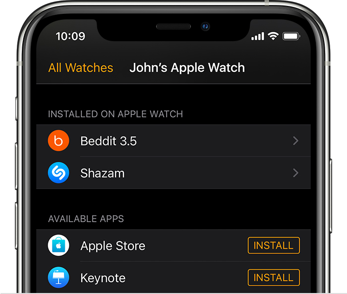 莎车苹果手机维修分享如何在 Apple Watch 上下载应用 
